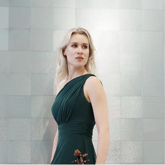Portrait d'Eldbjørg Hemsing, violoniste
