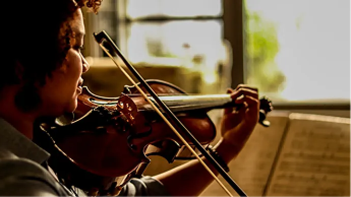 Artistes de musique classique sur scène