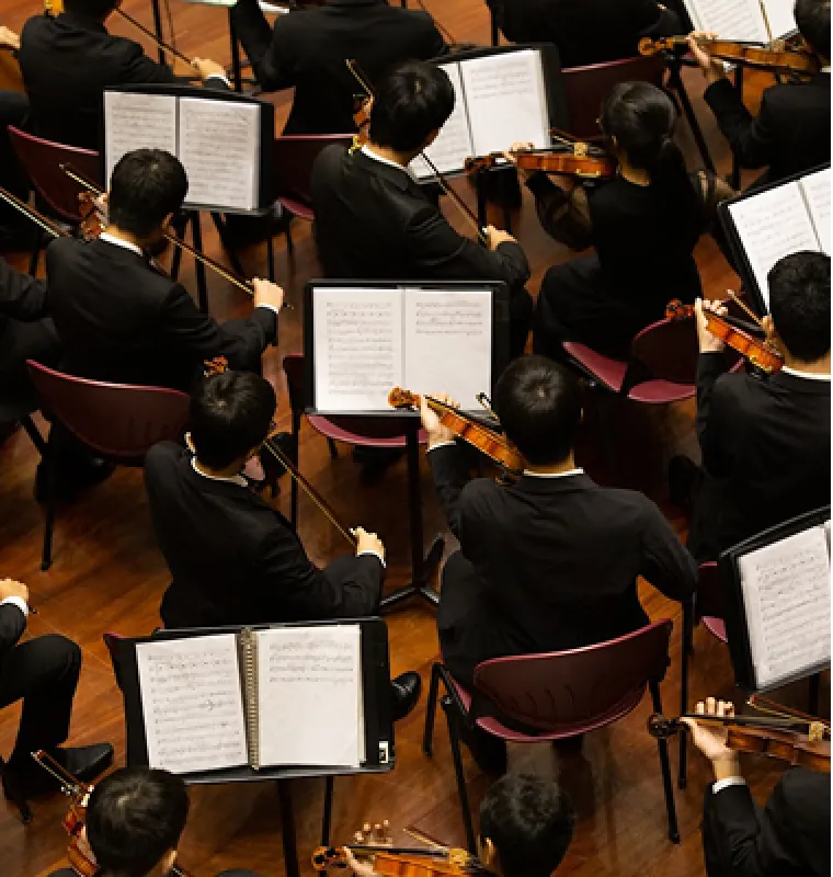 Orchestre symphonique en concert